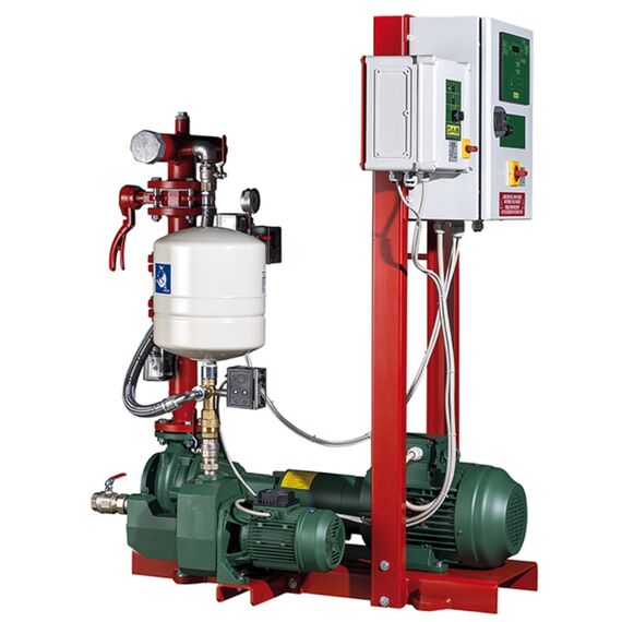 Пожарная насосная станции DAB 1KDN 32-160.1/161 3 T 400/50 EN12845 COMPACT, Номинальный размер патрубков: Входной: DN 80 ; Выходной: 2" G, Модель 1 KDN Compact EN 12845: 1KDN 32-160.1/161 3 T 400/50 EN12845 COMPACT